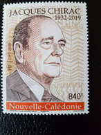Caledonia 2020 Caledonie Jasques CHIRAC 1932 2019 French President 1v Mnh - Ungebraucht