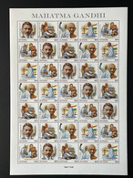 Guyana 2022 Sheet Planche Bogen Mohandas Mahatma Gandhi India Inde Indien Big Ben Nelson Mandela - Mahatma Gandhi