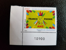 Caledonia 2020 Caledonie 50 Ans De La Francophonie CAGOU Bird Stylized 1v Mnh  BDF NUMBER 18900 - Unused Stamps