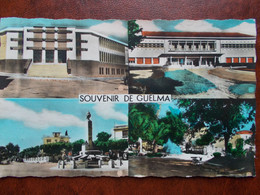 ALGÉRIE - GUELMA - Souvenir De Guelma. (CPSM Multivues) - Guelma