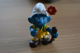 Schtroumpf, Smurf, Pitufo, Puffo, Schlumpf - Randonneur - N° 20041 - Figurines En Plastique