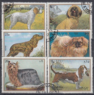 SHARJAH 1270-1275,used,dogs - Sharjah