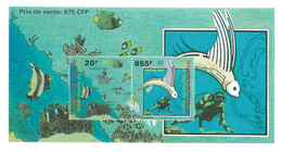 WALLIS Et FUTUNA - 1999 Bloc Feuillet No 8 - Sharks, Requins, Fish, Poissons, Fonds Marins, Plongée - Blocks & Sheetlets