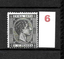 LOTE 2173  /// CUBA 1879  EDIFIL Nº: 50  // CATALOG.COTE: 1,10€  ¡¡¡ OFERTA - LIQUIDATION - JE LIQUIDE !!! - Cuba (1874-1898)