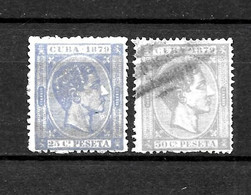 LOTE 2173  /// CUBA 1879  EDIFIL Nº: 53/54  // CATALOG.COTE: 1,40€  ¡¡¡ OFERTA - LIQUIDATION - JE LIQUIDE !!! - Cuba (1874-1898)