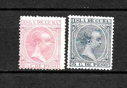 LOTE 2173  /// CUBA 1891  EDIFIL Nº: 148/149 *MH/NSG // CATALOG./COTE: 4€  ¡¡¡ OFERTA - LIQUIDATION - JE LIQUIDE !!! - Cuba (1874-1898)