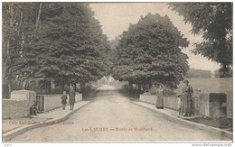 Venarey  Les Laumes    Route De Montbard CPA 1916 - Venarey Les Laumes