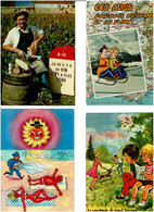HUMOUR / Lot De 90 C.P.M. écrites - 5 - 99 Postcards