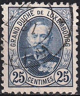 Luxembourg 1891 - Mi  60D - YT 62 ( Grand Duke Adolf ) Perf. 11 - 1891 Adolphe De Face