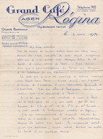 Lettre Avec Entête Commerciale De Agen (47) - 7 Février 1934 - Grand Café Régina - Sports & Tourisme