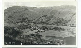 Postcard Cumbria Grasmere Village And Rydal Fell Posted 1967 - Grasmere