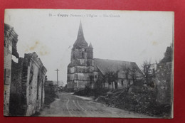 28458  CPA CAPPY : L' Eglise !!  ACHAT DIRECT !! - Andere Gemeenten