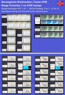 Norwegen Automatenmarken Sammlung Mit 50 Sonderdrucken Der Versandstelle (keine ATM) Mit Allen Raritäten In Postfrisch! - Sammlungen