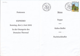 Mondorf-les-Bains EXPHIMO '01 (8.299.5) - Storia Postale