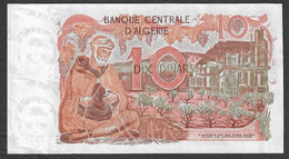 Algeria -  Banconota Non Circolata FdS AUNC Da 10 Dinari P-127a - 1970 #19 - Algérie