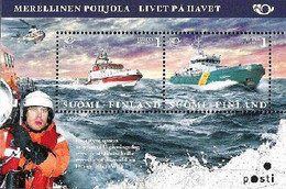 Finland 2012 Norden Joint Issue Sea Rescue Service Block Mint - Nuovi