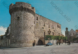 CARTOLINA  CONVERSANO,BARI,PUGLIA,CASTELLO -TORRE DEL LUSSEMBURGO (sec.XIV),BELLA ITALIA,CULTURA,STORIA,VIAGGIATA 1995 - Andria