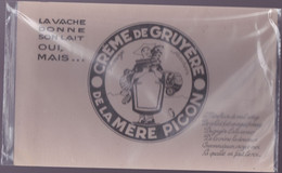 BUVARDS - CREME DE GRUYERE DE LA MERE PICON - Produits Laitiers