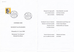 Mondorf-les-Bains EXPHIMO 2000 (8.266.5) - Lettres & Documents