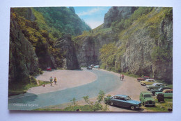 Cpsm 140 X 90 - ROYAUME-UNI  - CHEDDAR GORGE - NOMBREUSES AUTOMOBILES - Cheddar