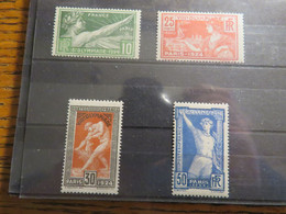 FRANCE, N° 183/186 LUXE** A 16 €, COTATION : 160 € - Unused Stamps