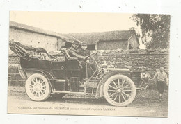 Cp , Reproduction , Automobile , Gabriel Sur Voiture De DIETRICH , Vierge  , Ed. Cecodi - Autobus & Pullman