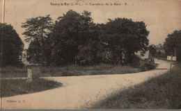 37 NEUVY LE ROI Carrefour De La Gare - Neuvy-le-Roi