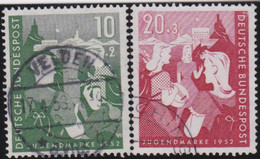 BRD      .  Michel   .   153/154      .    O       .   Gestempelt - Used Stamps