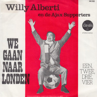 * 7" Willy Alberti - We Gaan Naar Londen (Holland 1971) - Otros - Canción Neerlandesa