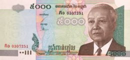 Cambodia 5.000 Riels, P-55a (2001) - UNC - Cambodge