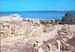 ISOLA DI MOZIA - MARSALA - TRAPANI - PORTA NORD VISTA DALL'INTERNO E SULLO SFONDO BIRGI - Marsala