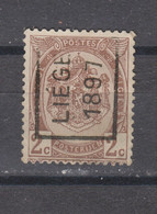 COB 122A LIEGE 1897 - Roller Precancels 1894-99