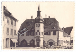 Carte-photo Rare De Hôtel De Ville / Mairie De Benfeld - Fin Des Combats De La Deuxième Guerre Mondiale 39/45 (04) - Benfeld