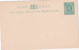 EAST AFRIKA AND UGANDA      ENTIER POSTAL/GANZSACHE/POSTAL STATIONERY CARTE - África Oriental Británica