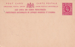 EAST AFRIKA AND UGANDA      ENTIER POSTAL/GANZSACHE/POSTAL STATIONERY CARTE - Afrique Orientale Britannique