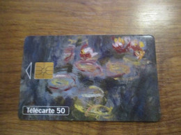 Télécarte 93 - Puzzle Télécarte - Claude Monnet - Les Nymphéas - Telefoonkaarten Voor Particulieren