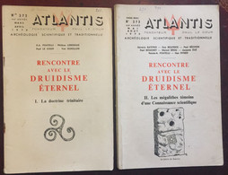 OCCULTISME / ÉSOTÉRISME - Revue " ATLANTIS " - "  RENCONTRE Avec Le DRUIDISME ÉTERNEL  "  2 Tomes - Esoterismo