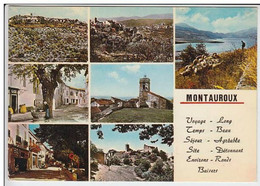 REF22.432  VAR. MONTAUROUX.SEPT VUES DU VILLAGE. - Montauroux