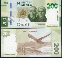 MEXICO NLP 200 Pesos 10.6.2019 Issued 2020  #CD  UNC. - Mexiko