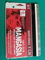 Manga Comics Biglietto BIT Ticket Metrebus Roma - Europa