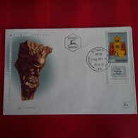 LETTRE ISRAEL DAY OF ISSUE 1957 JERUSALEM - Storia Postale