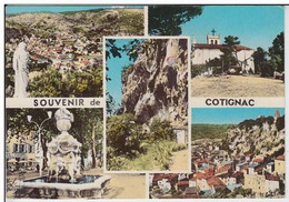 REF22.530   .VAR. COTIGNAC.EN CINQ VUES - Cotignac