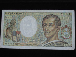 200 Francs MONTESQUIEU 1986  **** EN ACHAT IMMEDIAT **** - 200 F 1981-1994 ''Montesquieu''