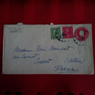 LETTRE HESSMER POUR CUSSET ALLIER - Brieven En Documenten