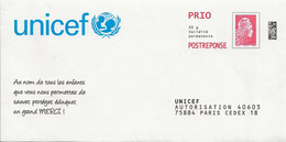 PAP Postréponse Pour L'UNICEF - Prêts-à-poster: Réponse