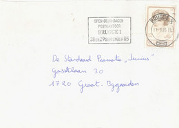 BELGIUM. POSTMARK BRUGGE. 1985 - Altri & Non Classificati