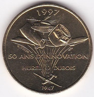 Médaille 50 Ans D’Innovation 1947 – 1997 Hurel - Dubois, Aviation, Frappée à L’occasion Du 50e Anniversaire. - Professionnels / De Société