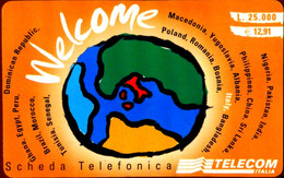 C&C 6106 SCHEDA TELEFONICA USATA WELCOME ORANGE WLF - Öff. Diverse TK