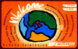 C&C 6103 SCHEDA TELEFONICA USATA WELCOME ORANGE WLC - Öff. Diverse TK