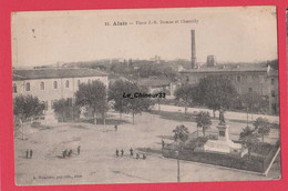 30 - ALES ( ALAIS )--Place J.B Dumas Et Chantilly-----animé - Alès